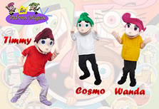 personajes, payasos, magos, mimos